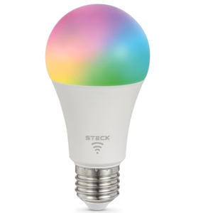 Steck, Lâmpada Inteligente 12W, RGBW Wi-Fi, Bivolt