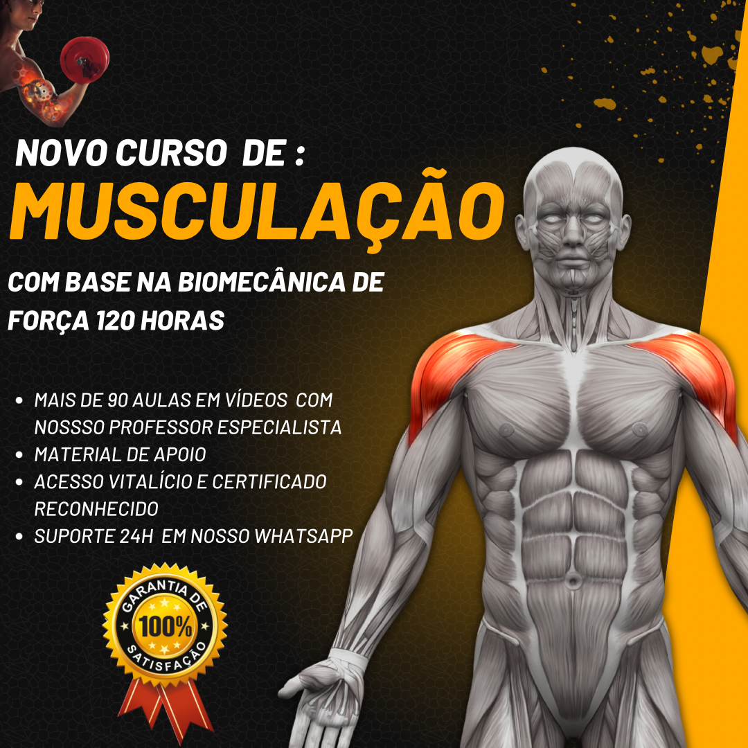 Curso: Biomecânica aplicado ao treinamento de força na musculação